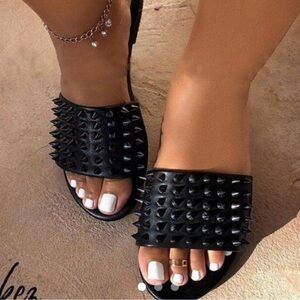 Wild Diva Spike Sandals